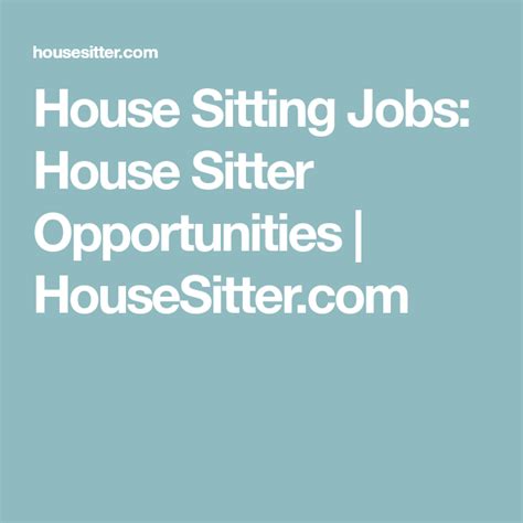 house sitting jobs|craigslist house sitting opportunities.